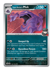 Team Rocket's Muk #124 - Destined Rivals