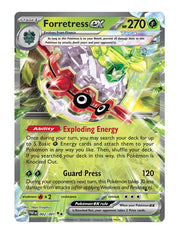 Forretress ex #002/091 - Paldean Fates