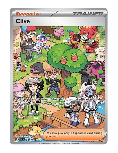 Clive #236/091 - Paldean Fates