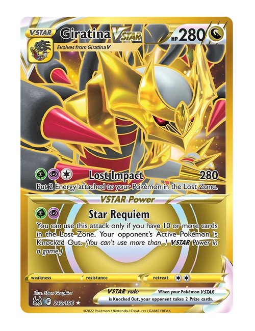 Giratina VSTAR #212/196 - Lost Origin