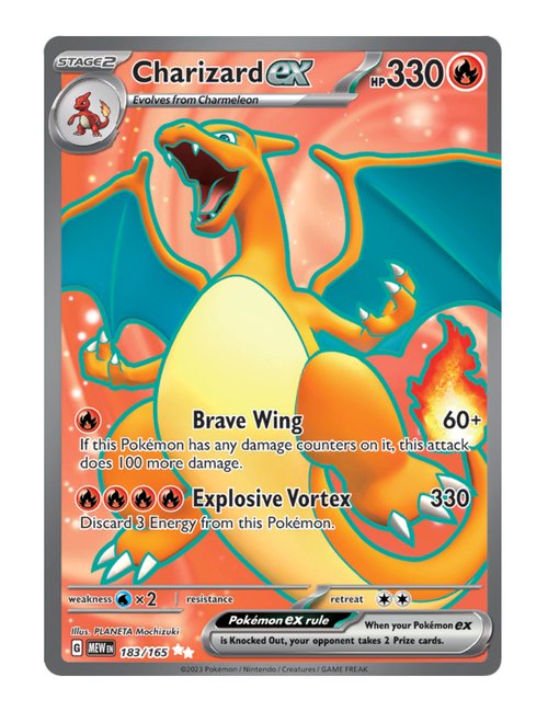 Charizard ex #183/165 - 151