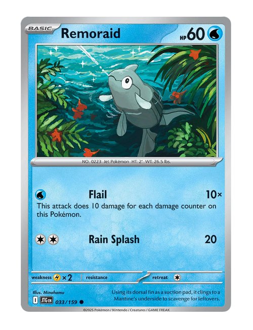 Remoraid #33/159 Reverse Holo - Journey Together