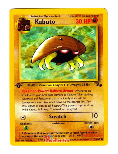 Kabuto #50/062 - Fossil