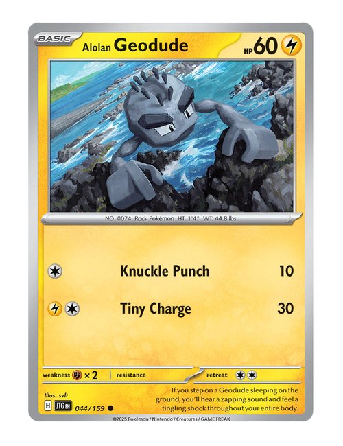 Alolan Geodude #44/159 - Journey Together