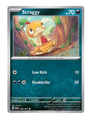 Scraggy #060/091 Reverse Holo - Paldean Fates