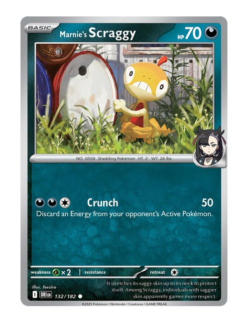 Marnie's Scraggy #132/182 - Destined Rivals