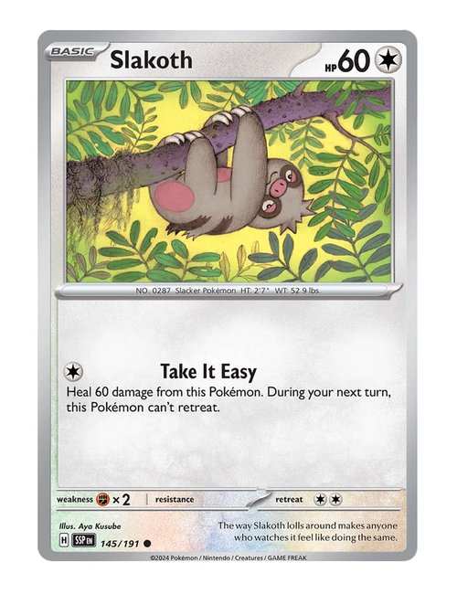 Slakoth #145/191 - Surging Sparks