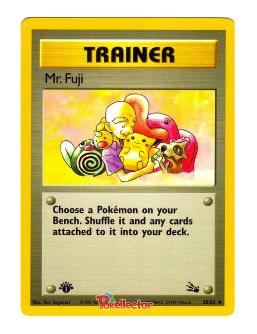 Mr. Fuji #58/062 - Fossil