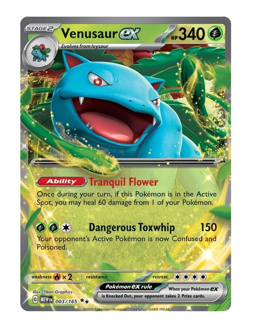 Venusaur ex #003/165 - 151