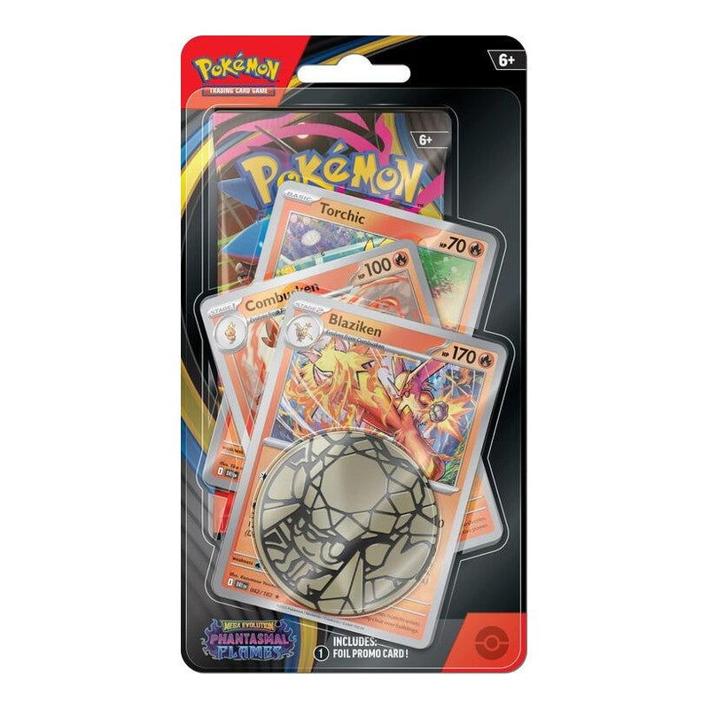Premium Checklane Blister: Blaziken Pokemon Phantasmal Flames
