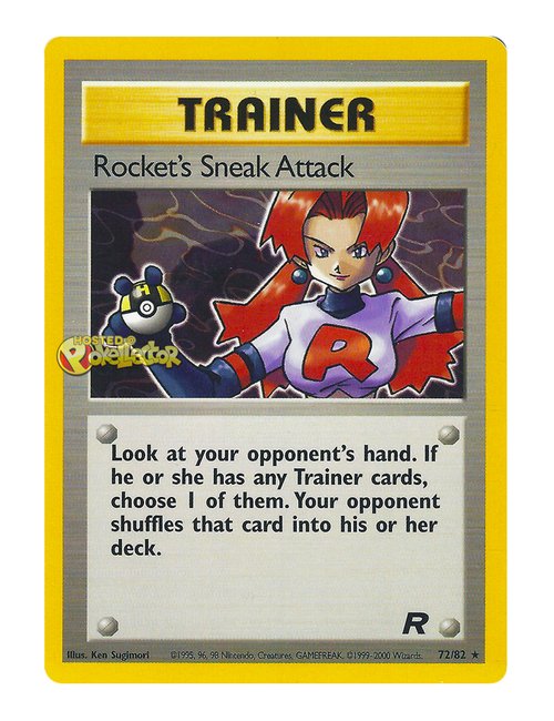Rocket's Sneak Attack #72/082 - Team Rocket