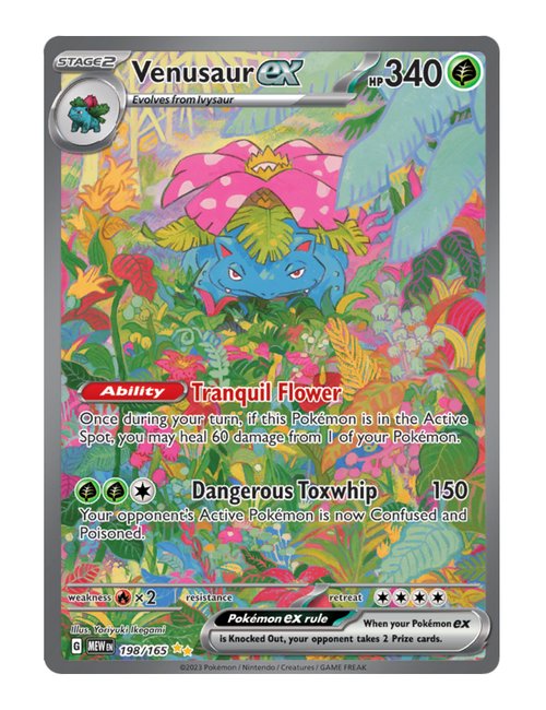 Venusaur ex #198/165 - 151