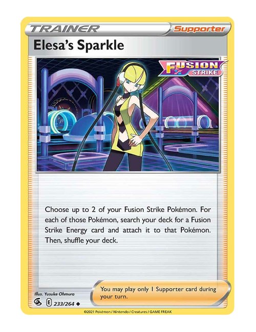 Elesa's Sparkle #233/264 - Fusion Strike