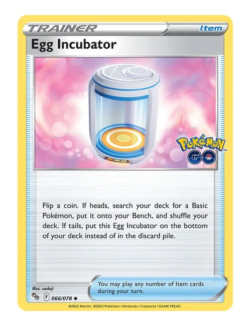 Egg Incubator #66/078 - Pokemon GO