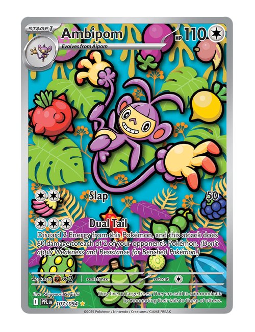 Ambipom #107/094 - Phantasmal Flames