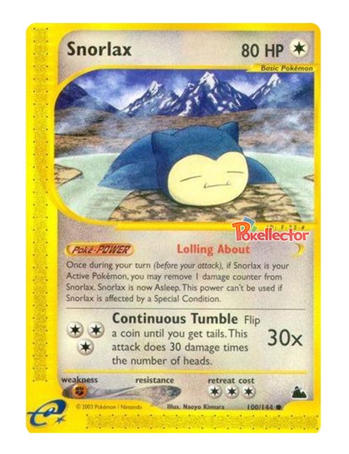 Snorlax #100/144 - Skyridge