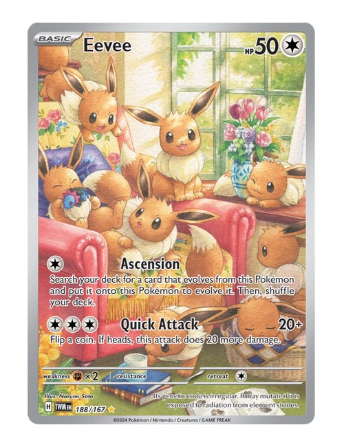 Eevee #188/167 - Twilight Masquerade