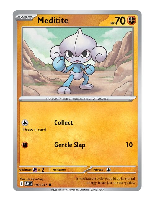 Meditite #103/217 - Ascended Heroes