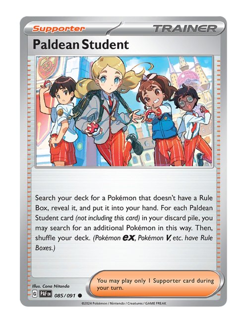 Paldean Student #085/091 - Paldean Fates
