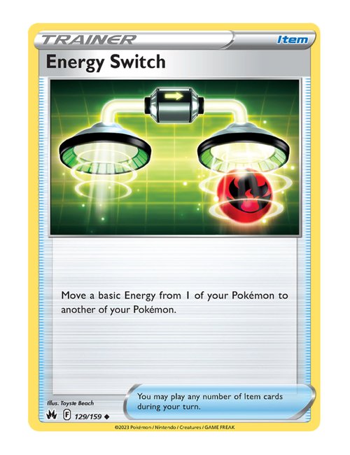 Energy Switch #129/160 - Crown Zenith