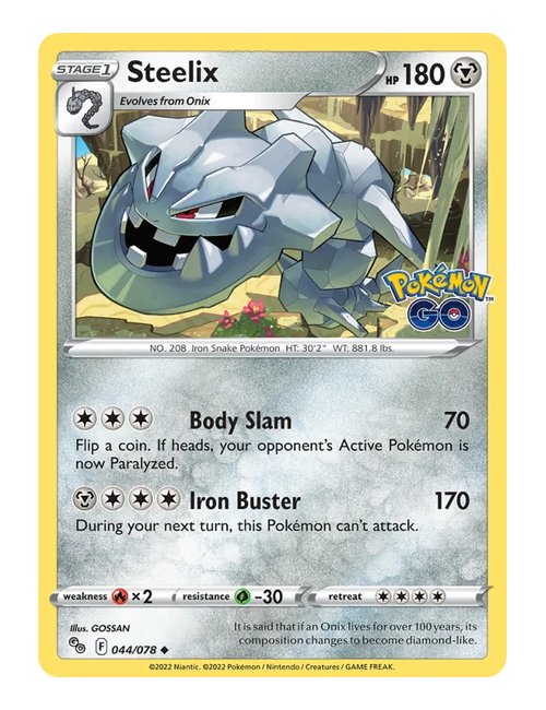 Steelix #44/078 - Pokemon GO