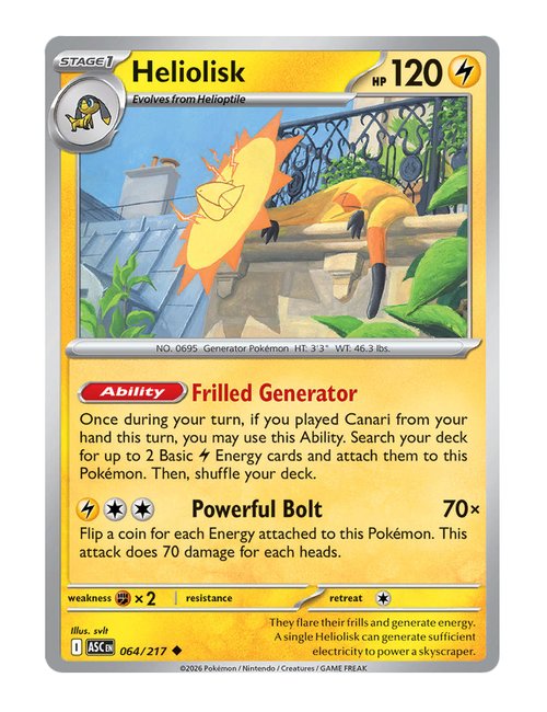 Heliolisk #064/217 - Ascended Heroes