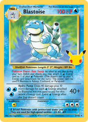 Blastoise #2 - Celebrations Classic Collection (PSA 10)
