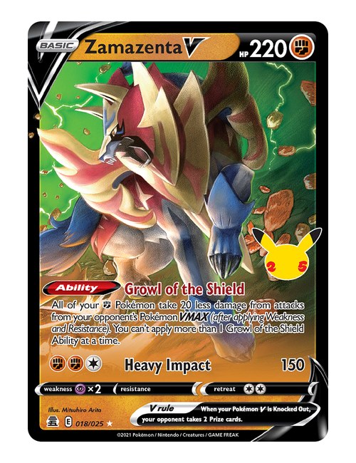 Zamazenta V #18/025 - Celebrations