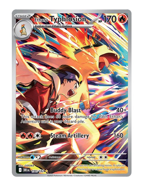 Ethan's Typhlosion #190/182 - Destined Rivals