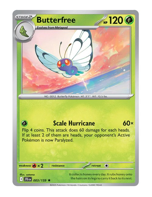 Butterfree #3/159 - Journey Together