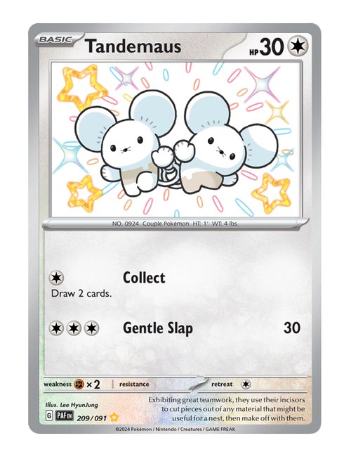 Tandemaus #209/091 - Paldean Fates