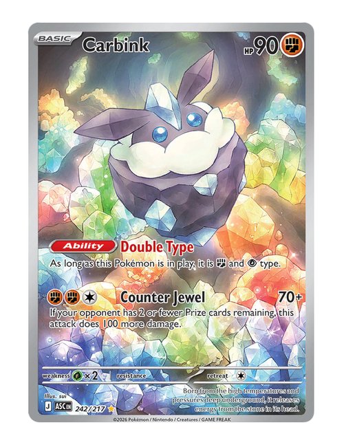 Carbink #242/217 - Ascended Heroes