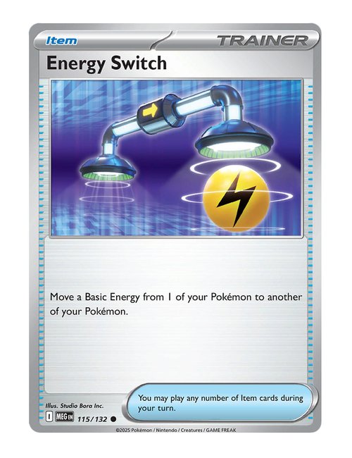 Energy Switch #115/175 Reverse Holo - Mega Evolution