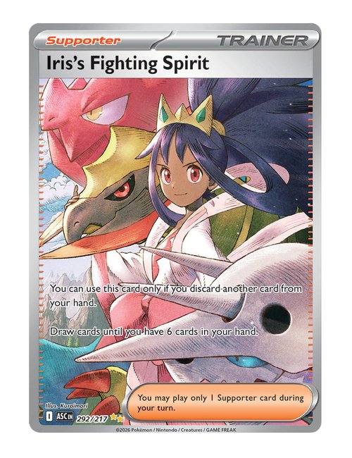 Iris's Fighting Spirit #292/217 - Ascended Heroes