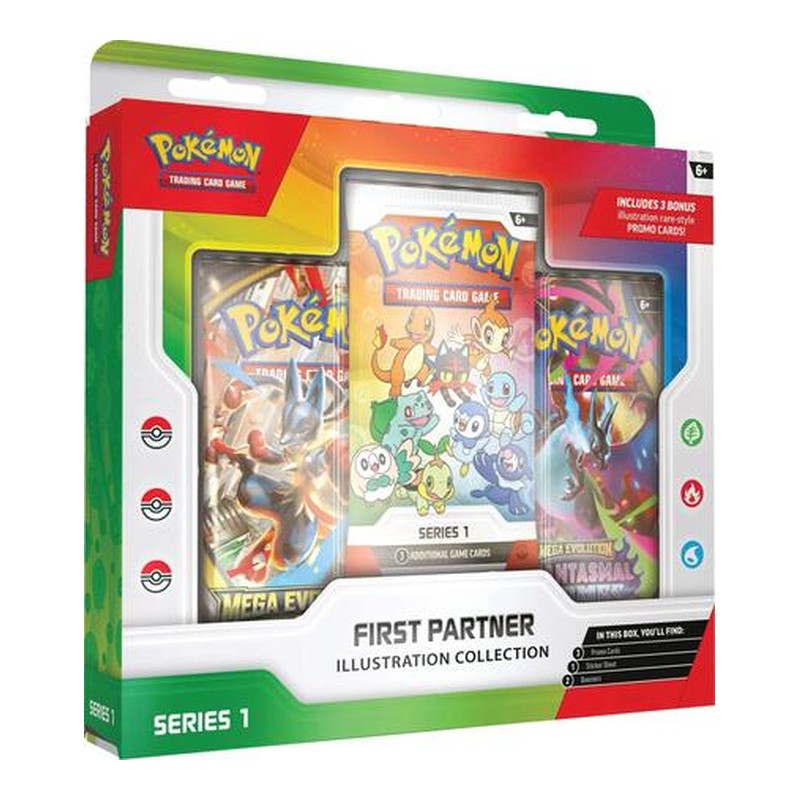 First Partner Illustration Collection: Series 1 Pokemon Promo