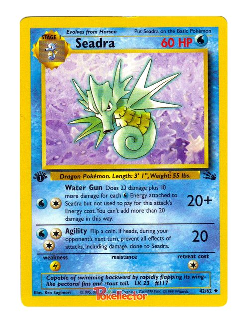 Seadra #42/062 - Fossil