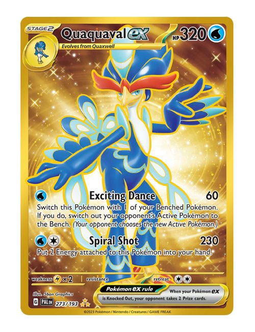 Quaquaval ex #273/193 - Paldea Evolved