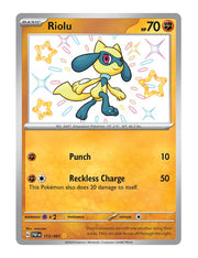 Riolu #173/091 - Paldean Fates