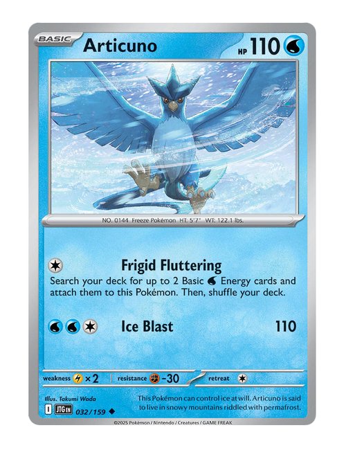 Articuno #32/159 Reverse Holo - Journey Together