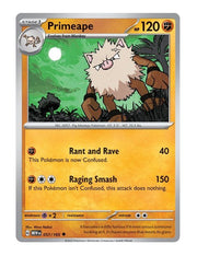 Primeape #057/165 Reverse Holo - Japanese 151