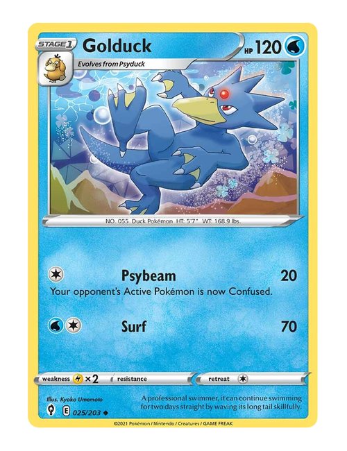 Golduck #025/203 - Evolving Skies