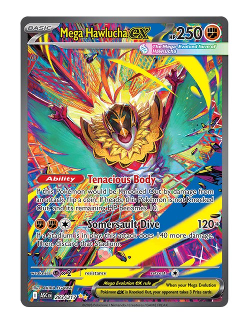 Mega Hawlucha ex #283/217 - Ascended Heroes