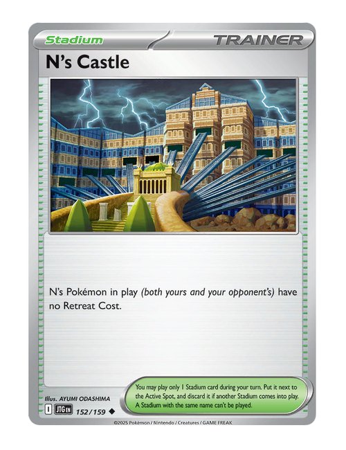 N's Castle #152/159 Reverse Holo - Journey Together