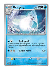 Dewgong #087/165 - 151