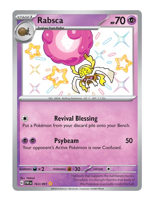 Rabsca #163/091 - Paldean Fates