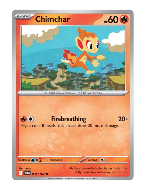 Chimchar #031/167 - Twilight Masquerade