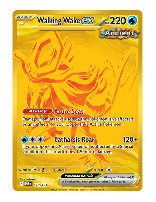 Walking Wake ex #178/181 - Prismatic Evolutions