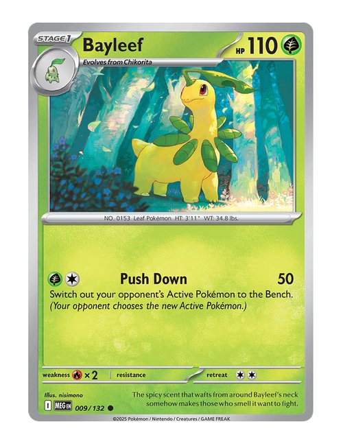 Bayleef #009/175 - Mega Evolution