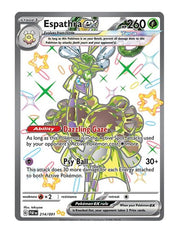 Espathra ex #214/091 - Paldean Fates