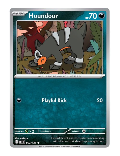Houndour #062/181 - Prismatic Evolutions